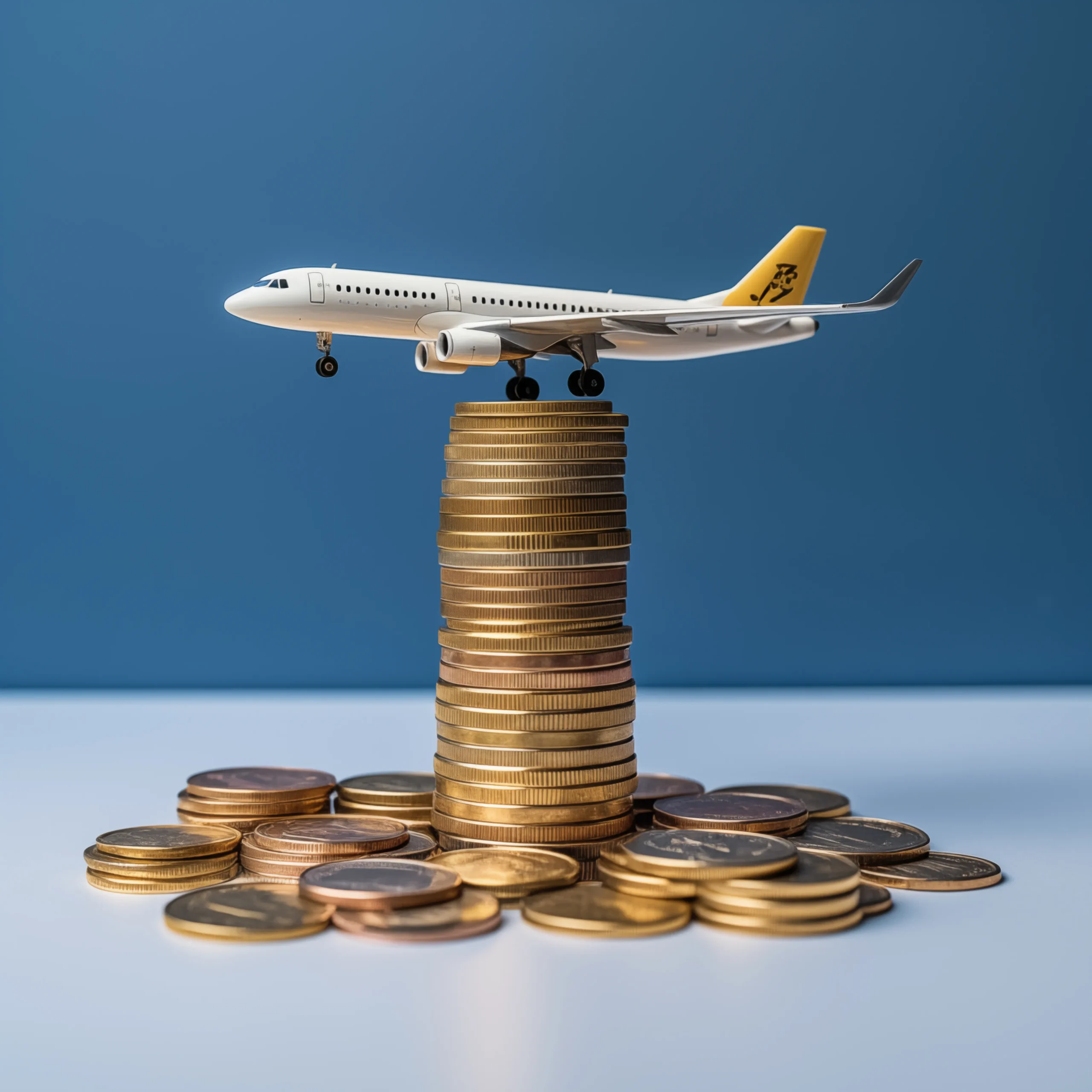 photorealistic-money-with-plane